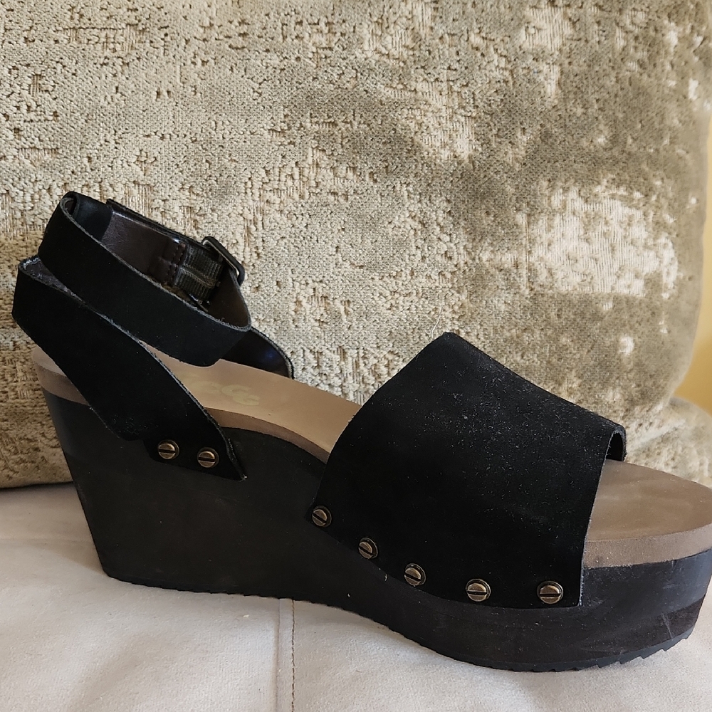 Flogg Black Wedge, 9.5